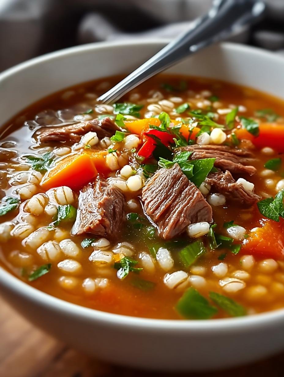Healthy Beef Barley Soup: 7 Comforting Steps to Delight - Healthy Beef Barley Soup - main visual representation