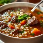 Healthy Beef Barley Soup