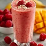Healthy Mango Raspberry Smoothie