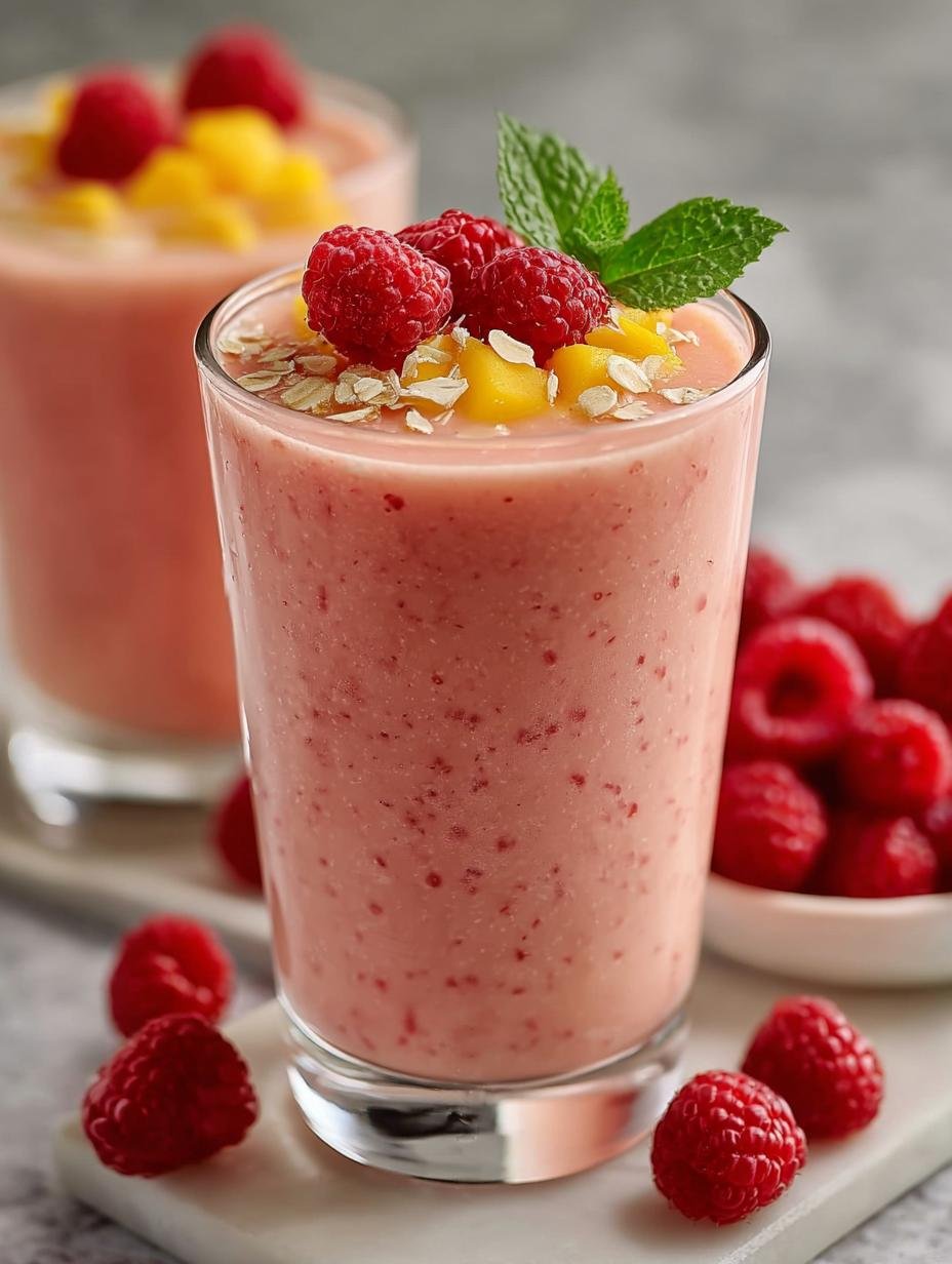 Healthy Mango Raspberry Smoothie: A Nutrient-Packed Delight - Healthy Mango Raspberry Smoothie - additional detail