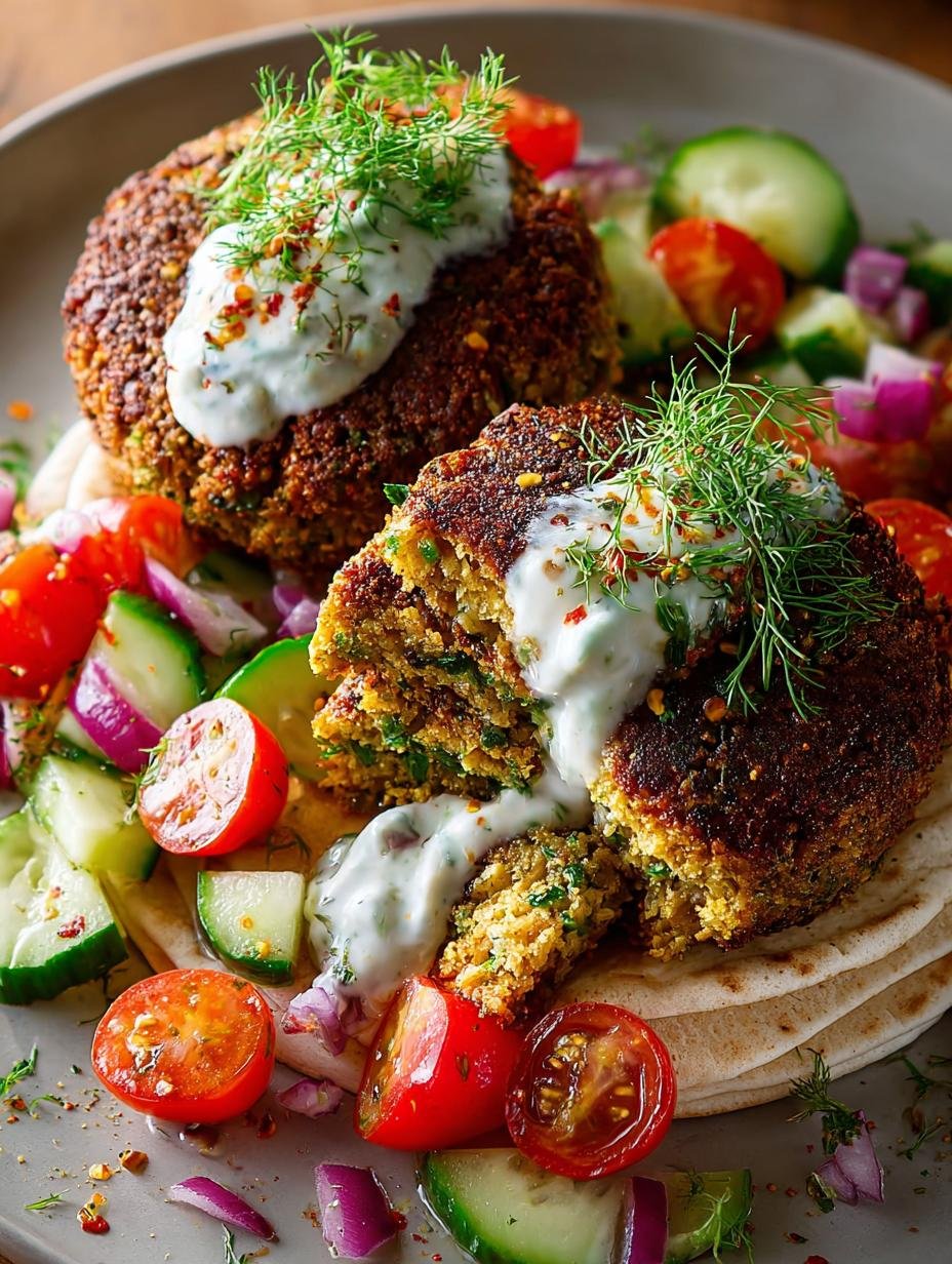 Healthy Oven Baked Falafel: 12 Crispy & Flavorful Patties - Healthy Oven Baked Falafel - main visual representation