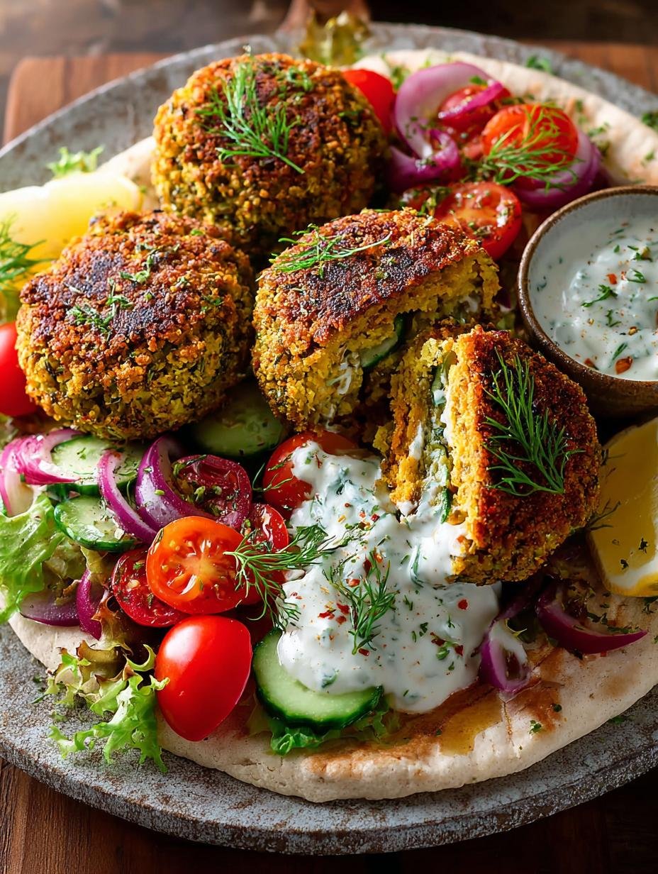 Healthy Oven Baked Falafel: 12 Crispy & Flavorful Patties - Healthy Oven Baked Falafel - additional detail