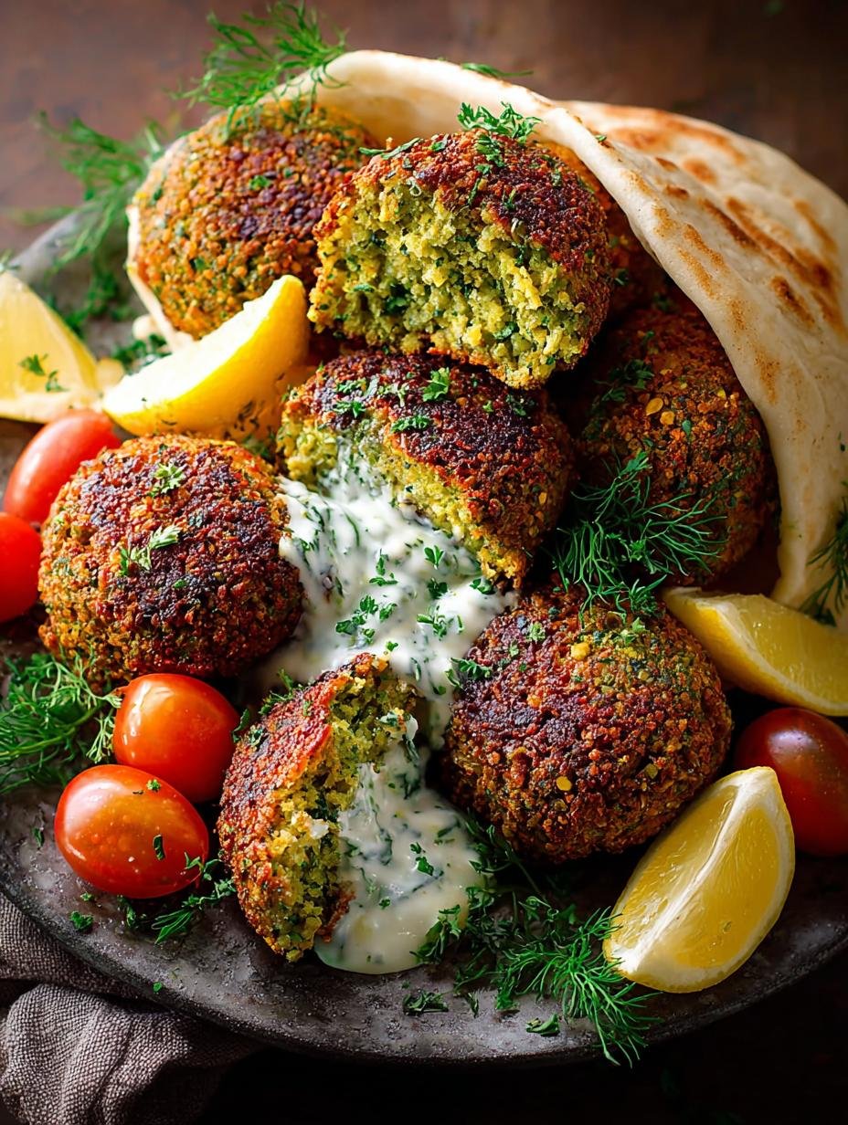 Healthy Oven Baked Falafel