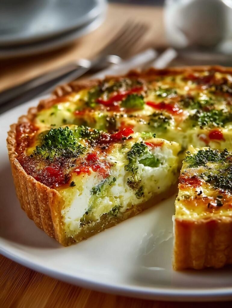 Healthy Vegetable Quiche