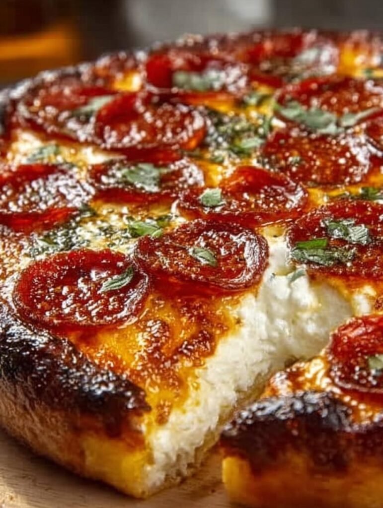 Hot Honey Pepperoni Ricotta