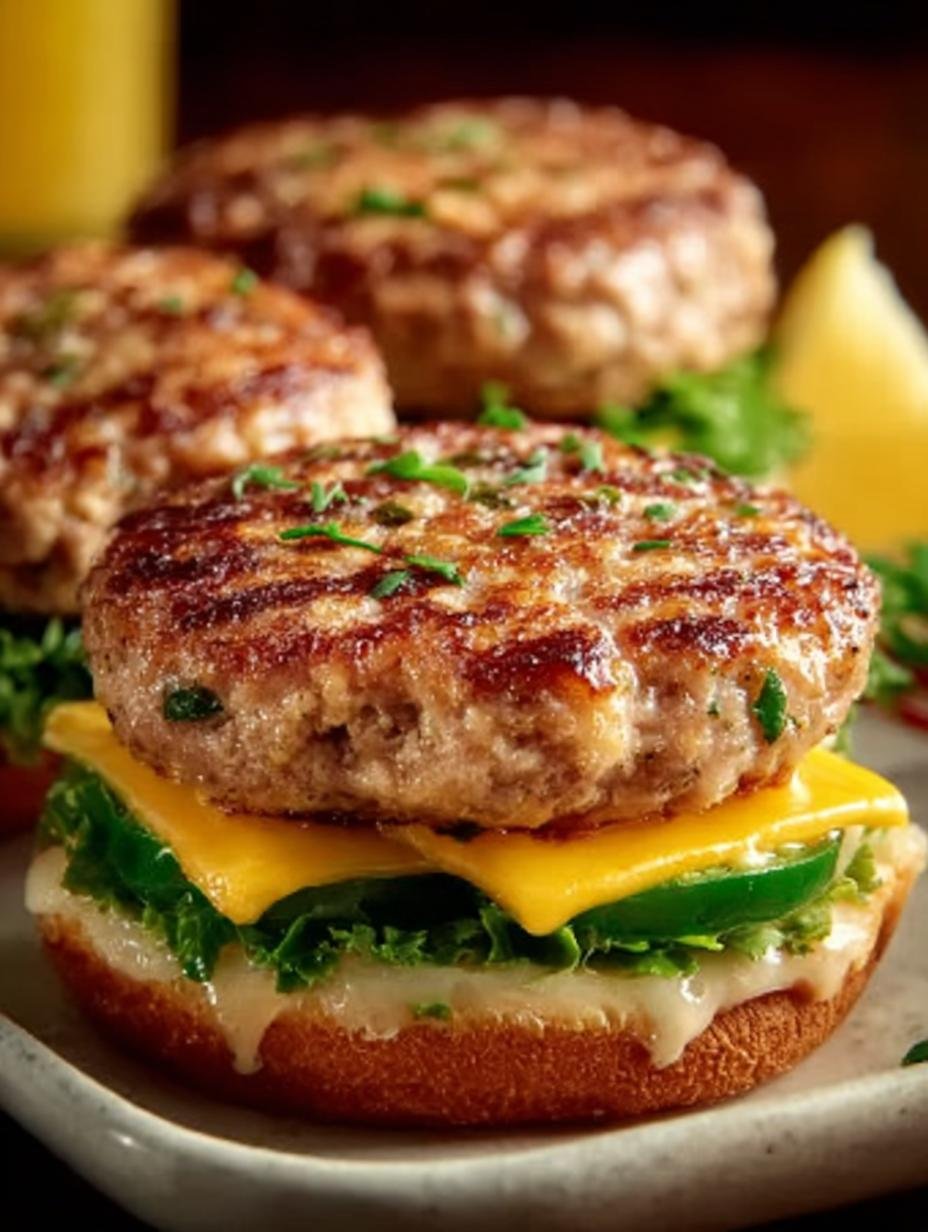 Jalapeno Cheddar Turkey Burgers: 5 Amazing Recipes 3 Jalapeno Cheddar Turkey Burgers: 5 Amazing Recipes - Jalapeno Cheddar Turkey Burgers - additional detail