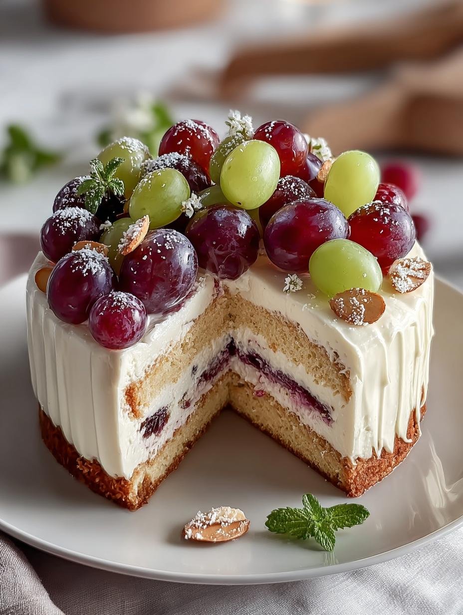 Delightful Jasmine Grape Cake Recipe to Savor Your Day - Jasmine Grape Cake - additional detail