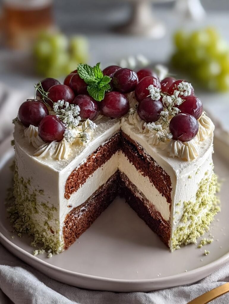 Jasmine Grape Cake