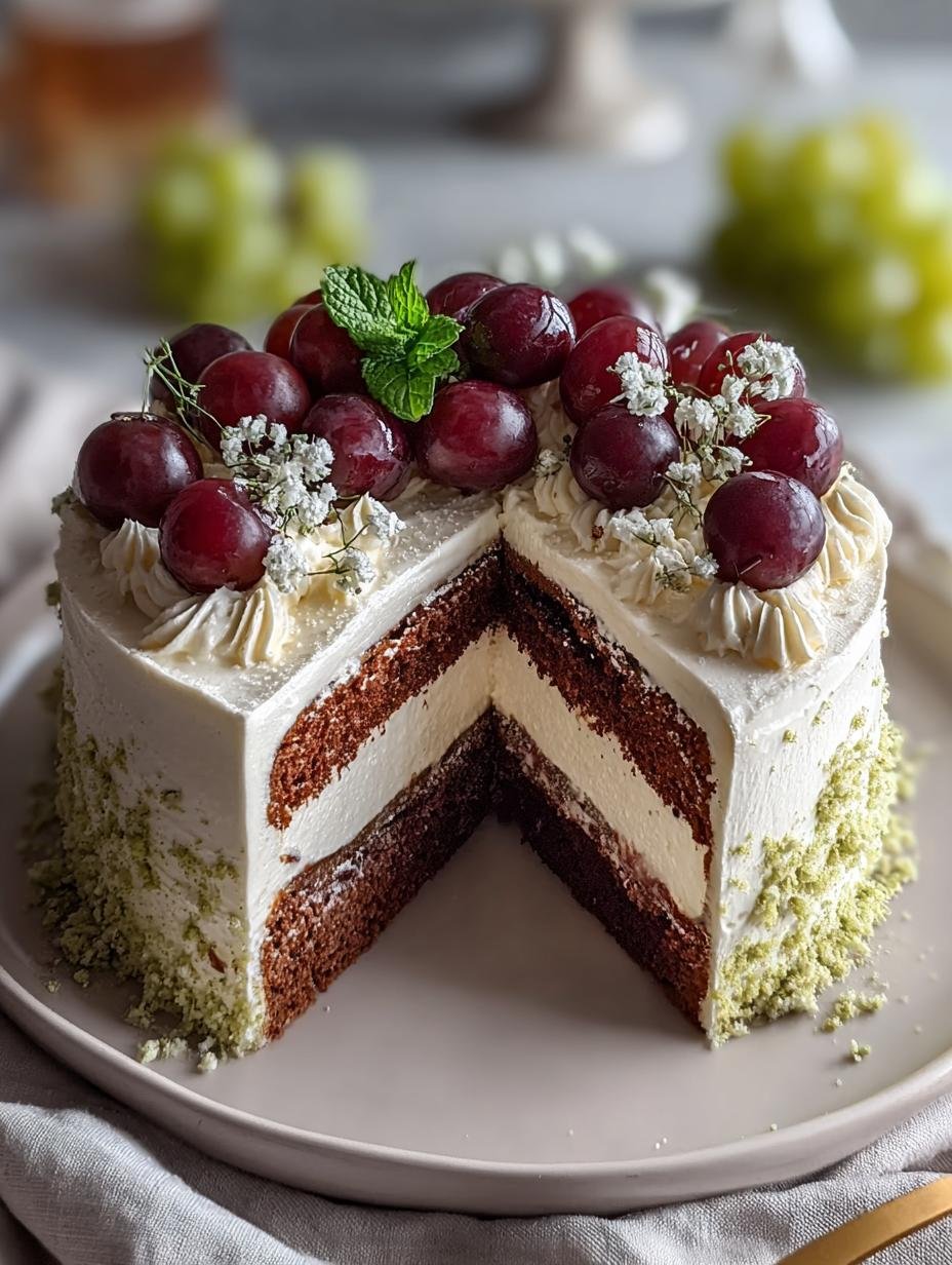 Jasmine Grape Cake