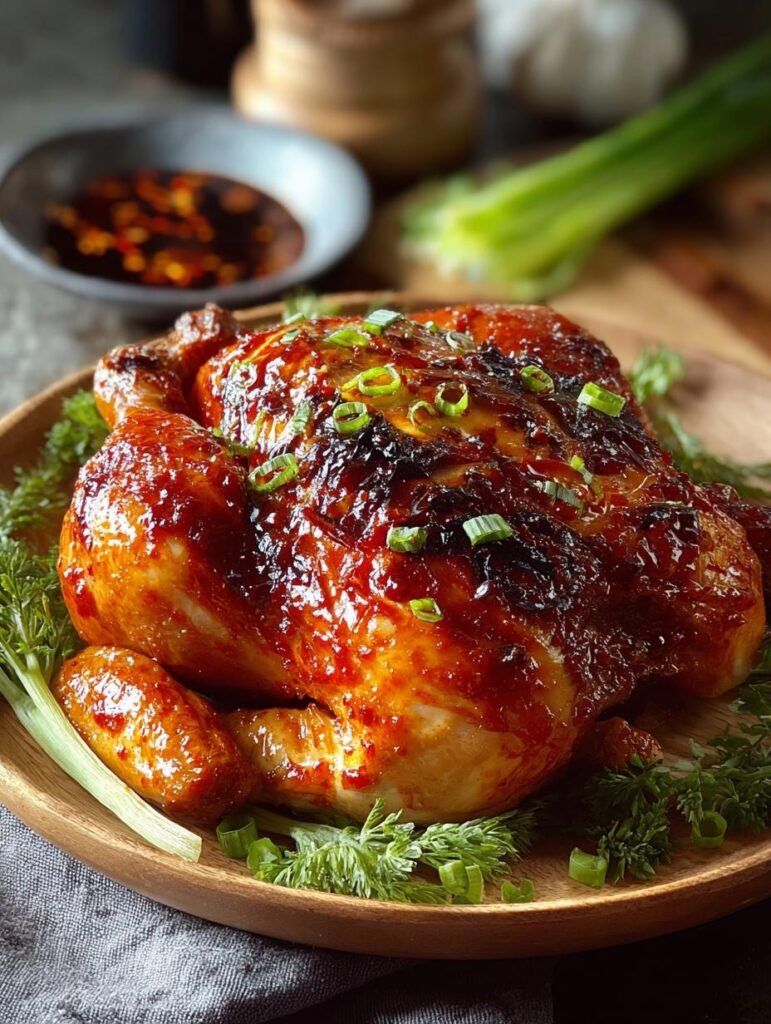 Korean Gochujang Roast Chicken