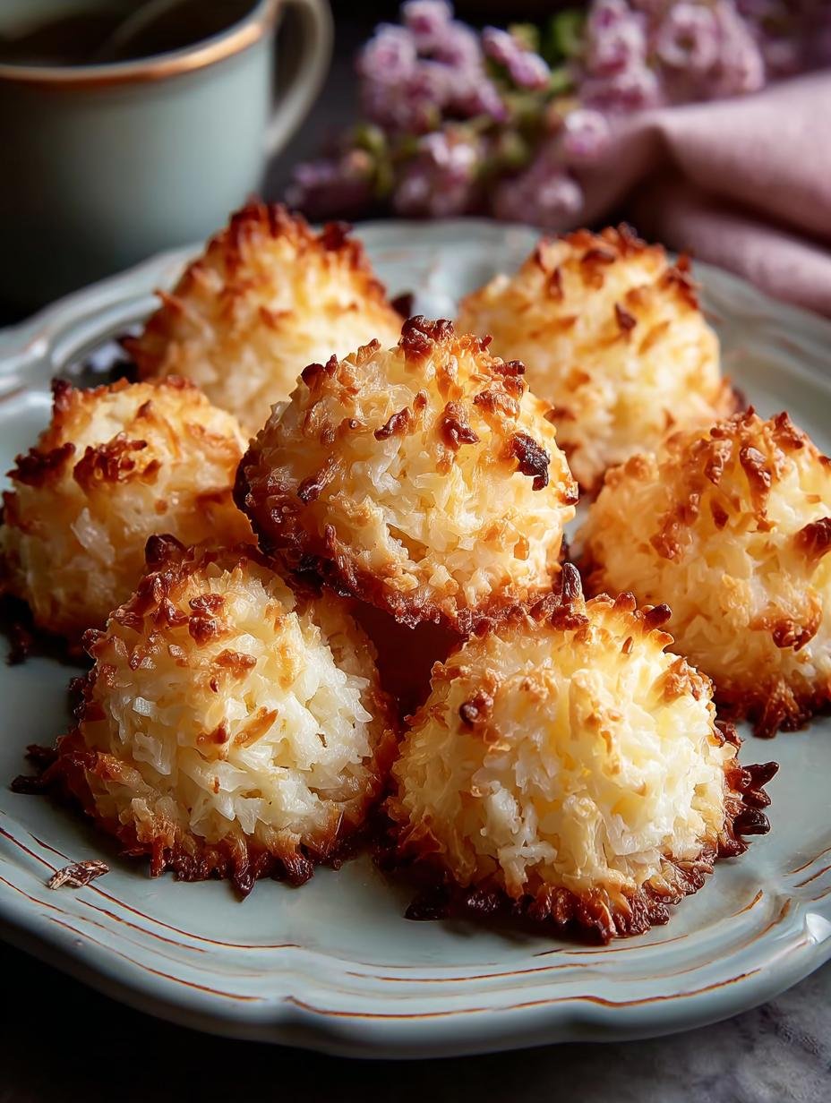 Lazy Day Coconut Macaroons: 5 Irresistible Treats - Lazy Day Coconut Macaroons - main visual representation
