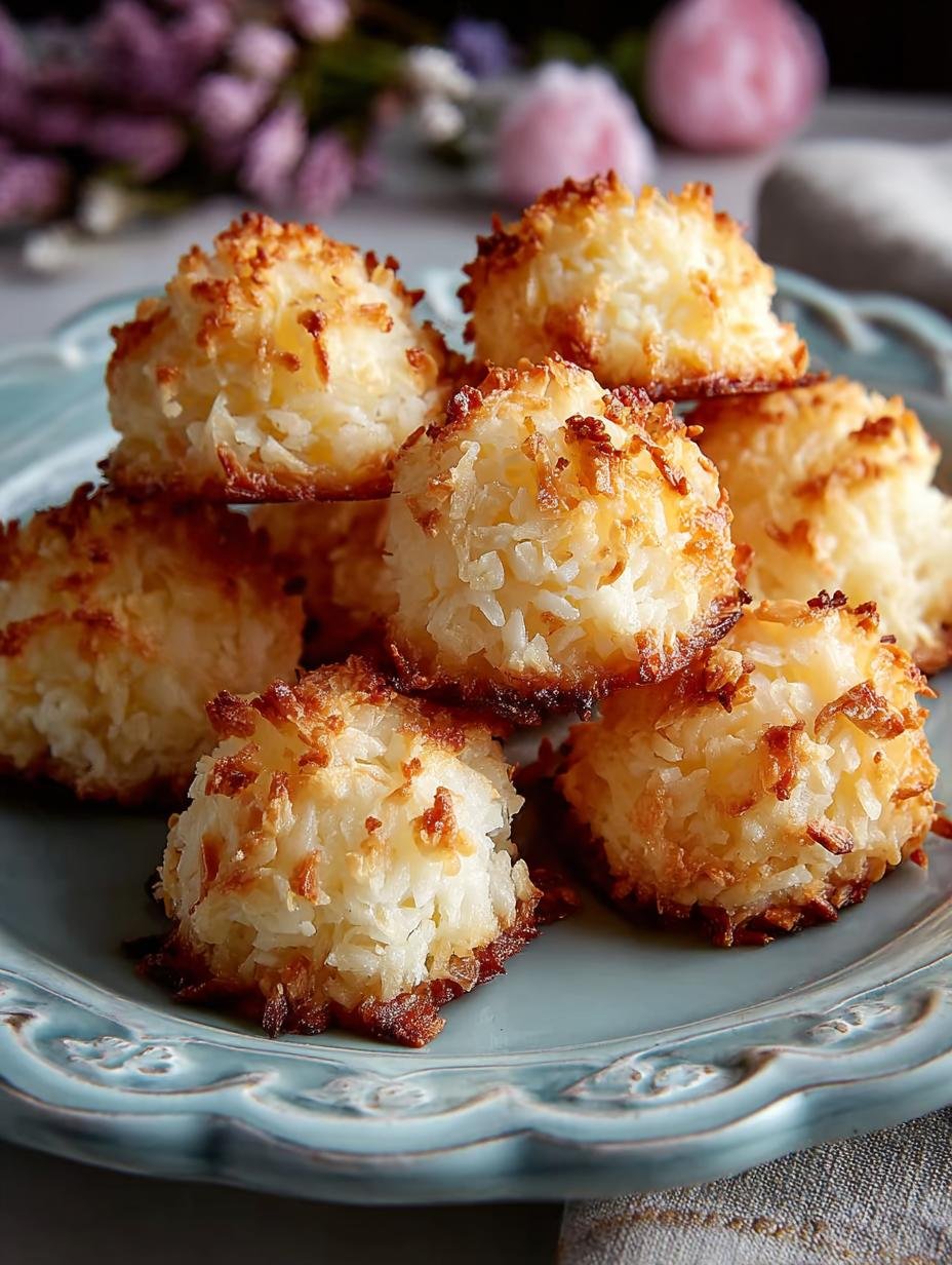 Lazy Day Coconut Macaroons