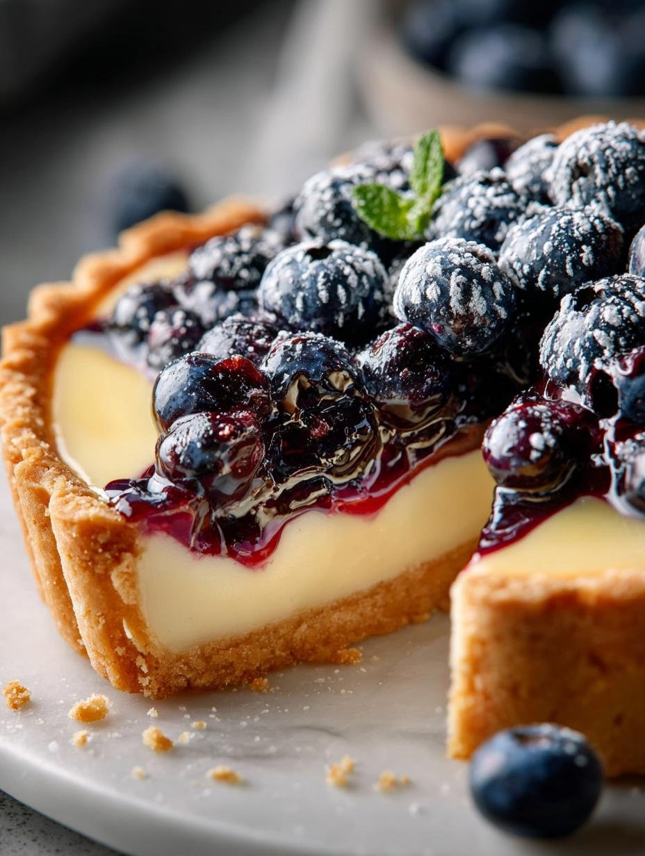 Delicious Lemon Blueberry Tart Recipe You Must Try 3 Delicious Lemon Blueberry Tart Recipe You Must Try - Lemon Blueberry Tart - additional detail