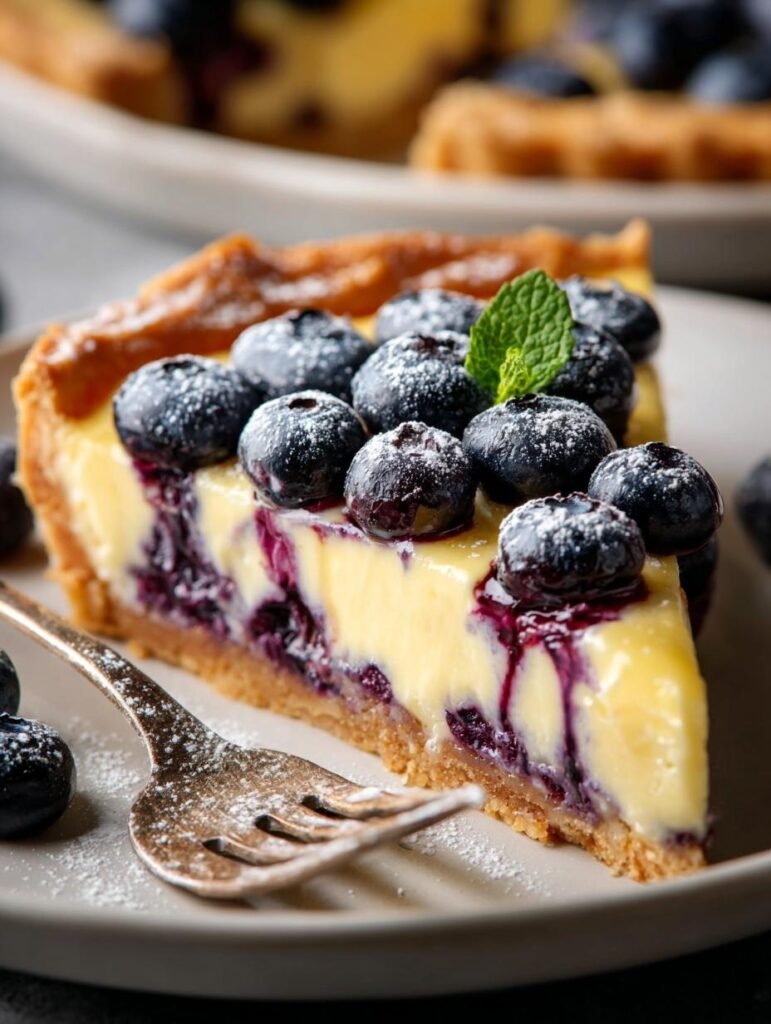 Lemon Blueberry Tart