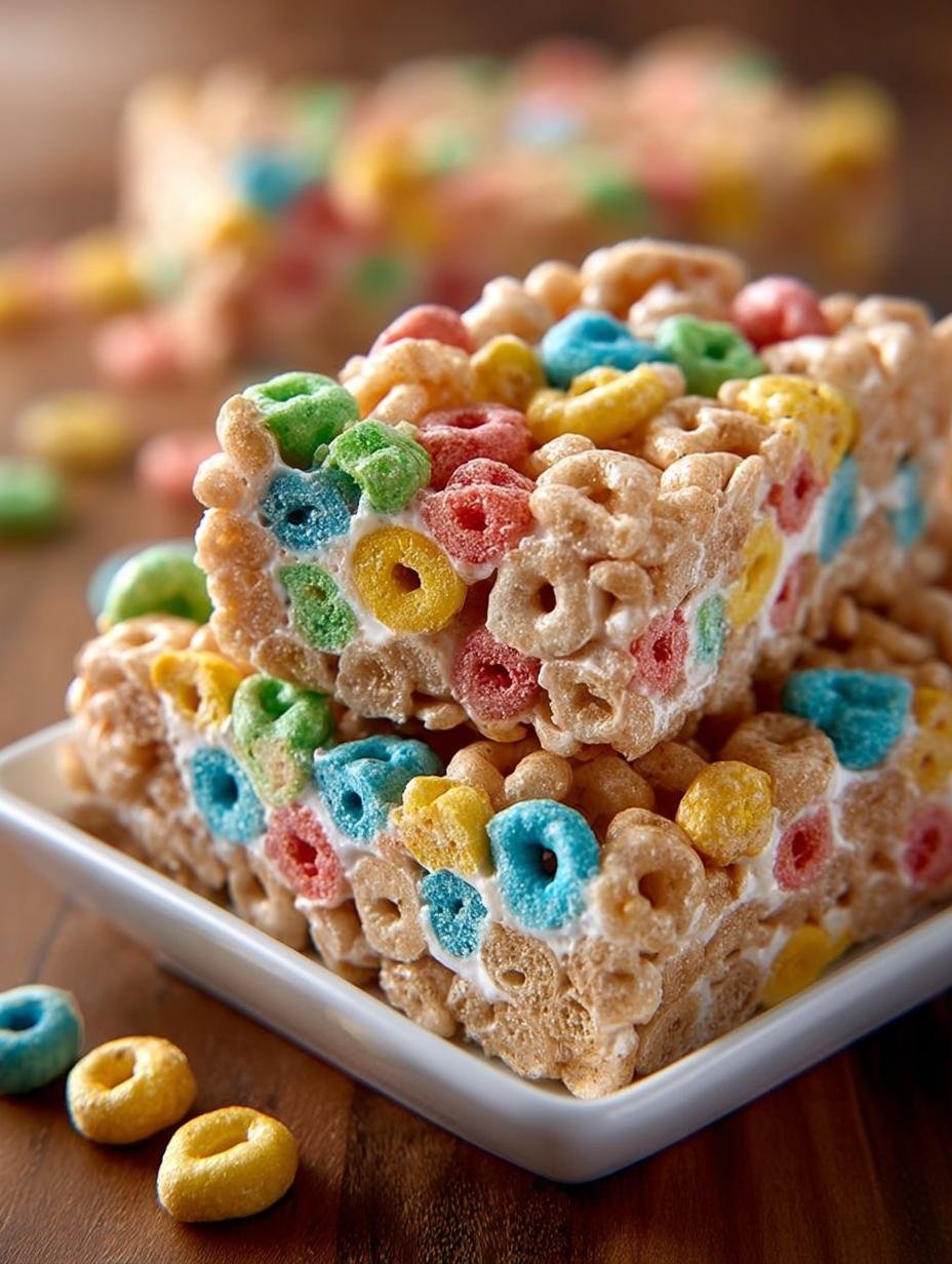 Lucky Charms Cereal Bars: 12 Delightful Treats to Make - Lucky Charms Cereal Bars - additional detail