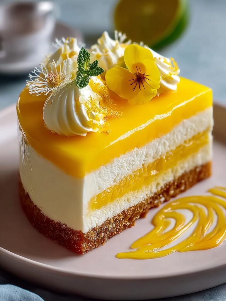 Mango Mousse Cake