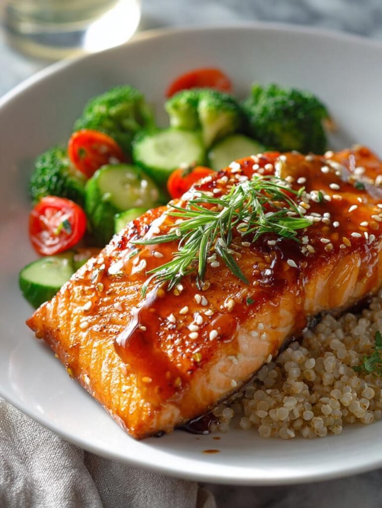 Maple Glazed Salmon