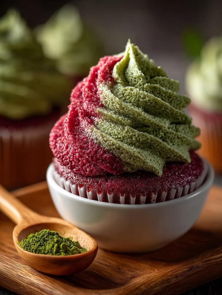 Matcha Green Tea Cupcakes
