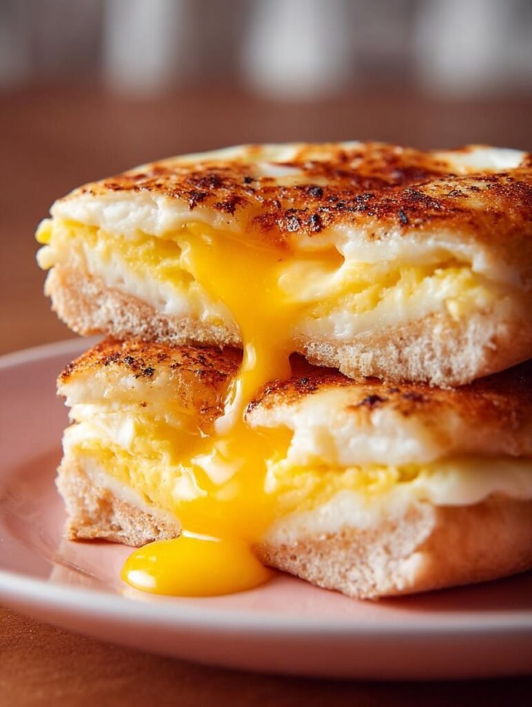 Microwave Egg Cheese Breakfast