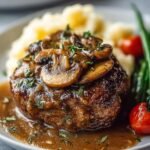 Mushroom Keto Salisbury Steak