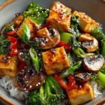 Mushroom Tofu Stir Fry
