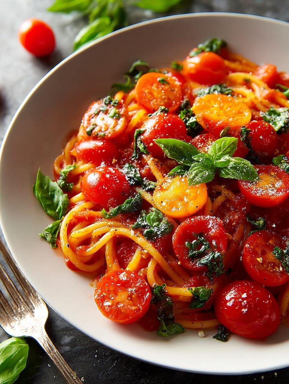 One Pan Tomato Basil: The Ultimate Comfort Dish - One Pan Tomato Basil - additional detail