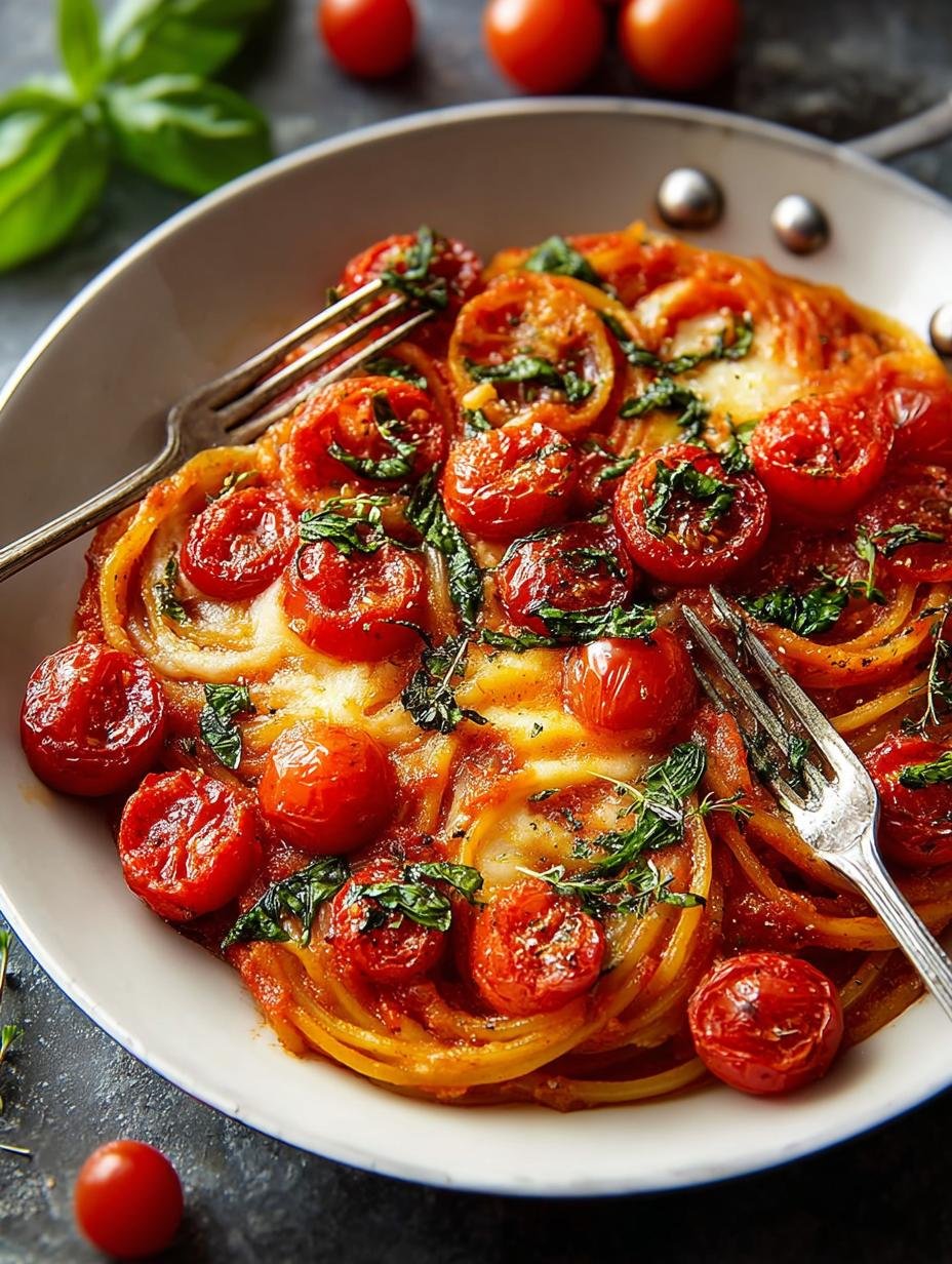 One Pan Tomato Basil