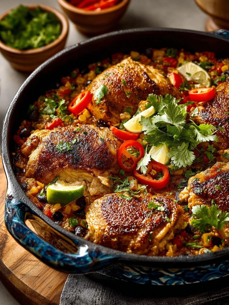 One Pot Mexican Chicken: A Delicious Family Favorite - One Pot Mexican Chicken - main visual representation