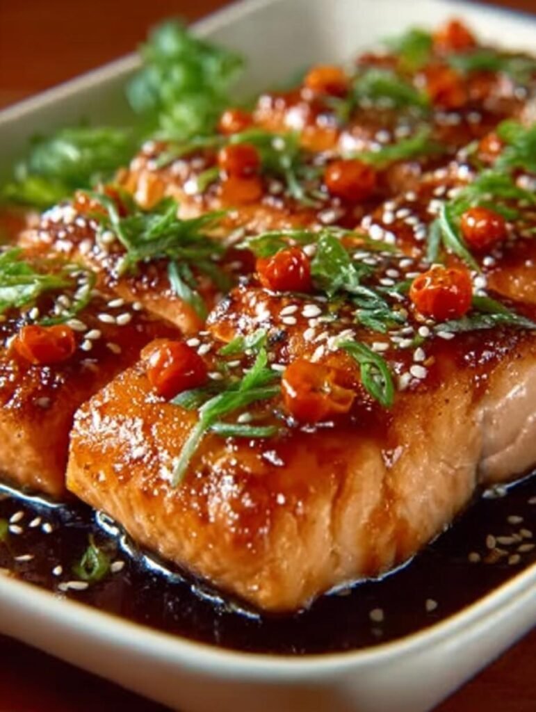 Orange Teriyaki Salmon Incredible
