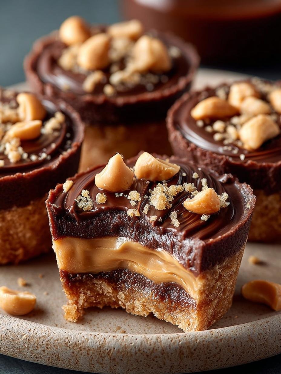 Peanut Butter Fudge Puddles: 24 Irresistible Bites - Peanut Butter Fudge Puddles - additional detail