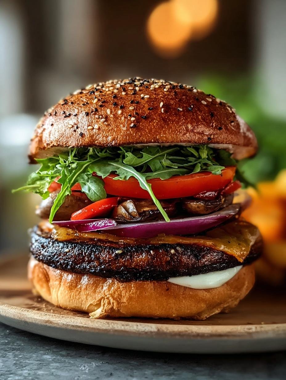 Portobello Mushroom Burger Home: 5 Flavorful Variations - Portobello Mushroom Burger Home - additional detail