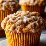 Pumpkin Crumb Cake Muffins