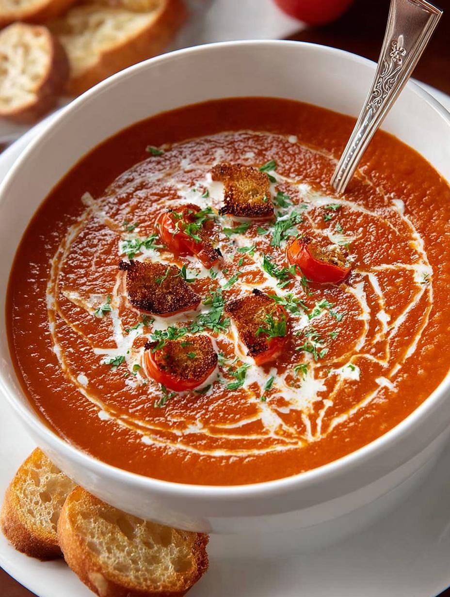 Roasted Red Pepper Soup: 5 Reasons to Love This Recipe - Roasted Red Pepper Soup - main visual representation