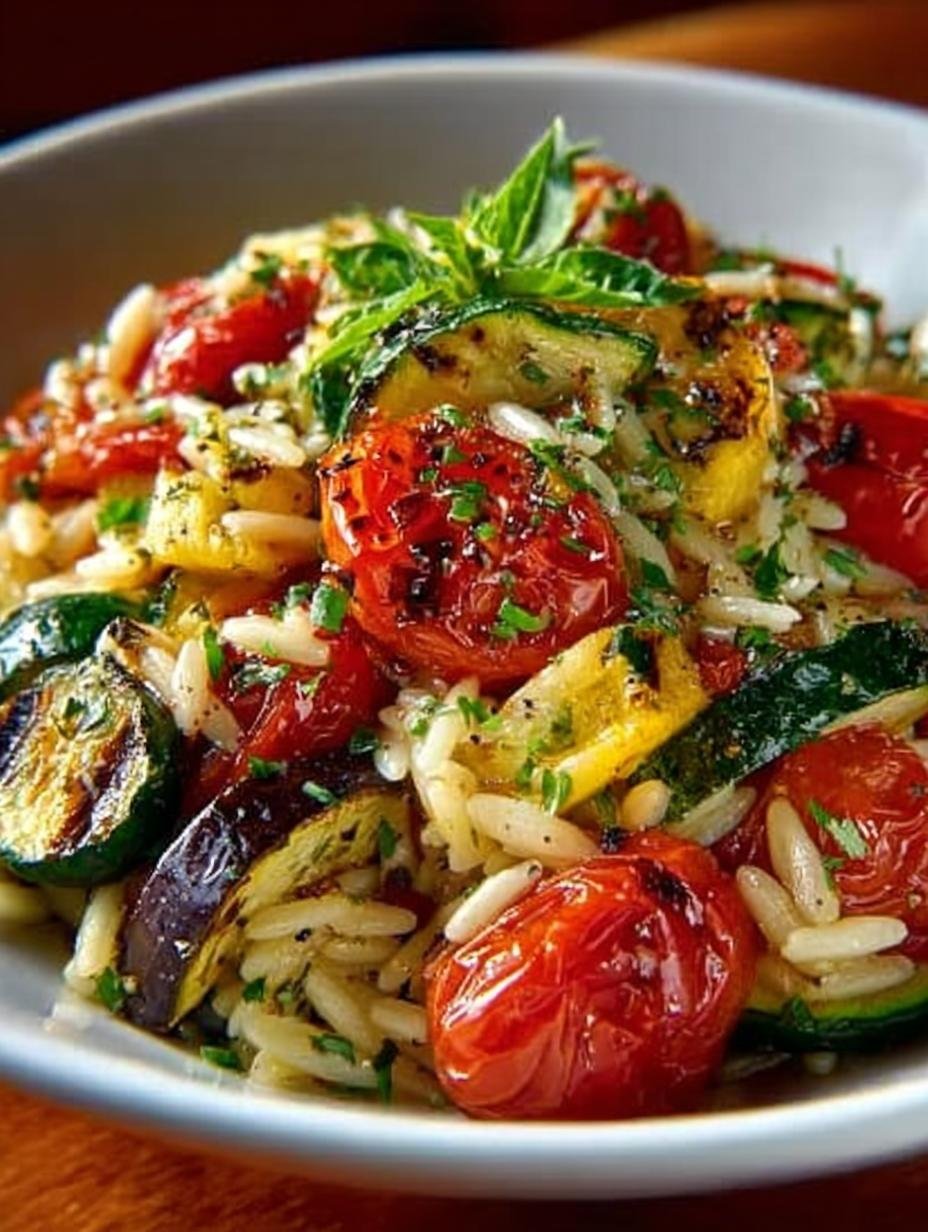 Delicious Roasted Vegetable Orzo: 7 Key Steps to Enjoy - Roasted Vegetable Orzo - additional detail