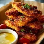 Saltine Crusted Chicken Tenders