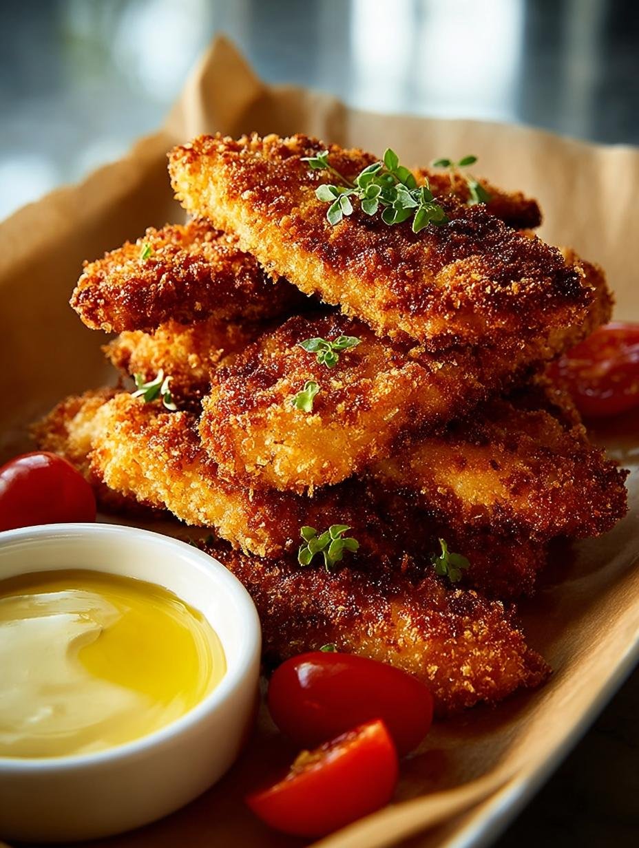 Saltine Crusted Chicken Tenders