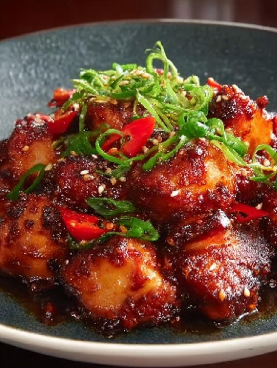 Savor Heat Spicy Gochujang Chicken: A Flavorful Delight - Savor Heat Spicy Gochujang - additional detail