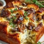 Savory Bread Pudding with