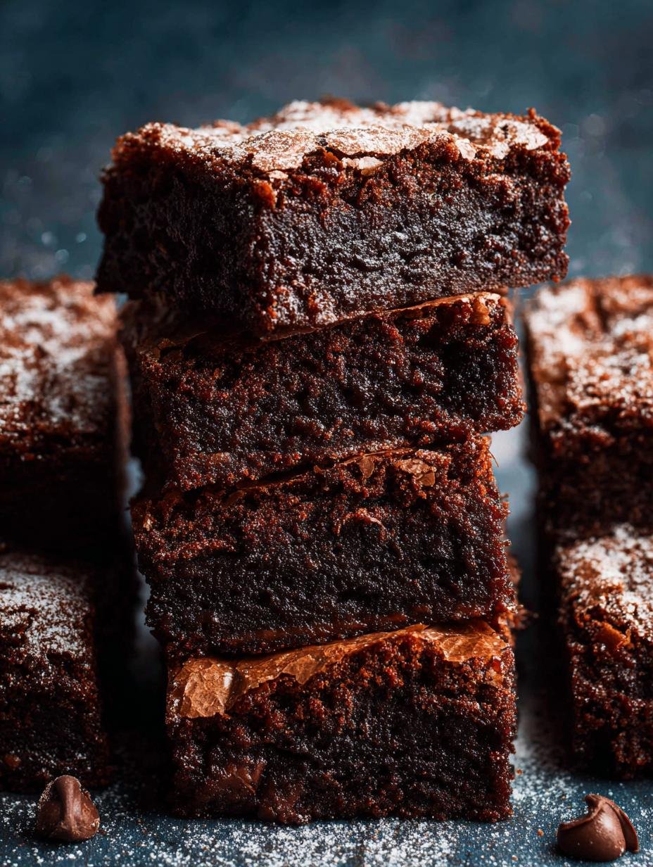 Seriously Fudgy Brownies: 10 Secrets for Perfection - Seriously Fudgy Brownies - additional detail