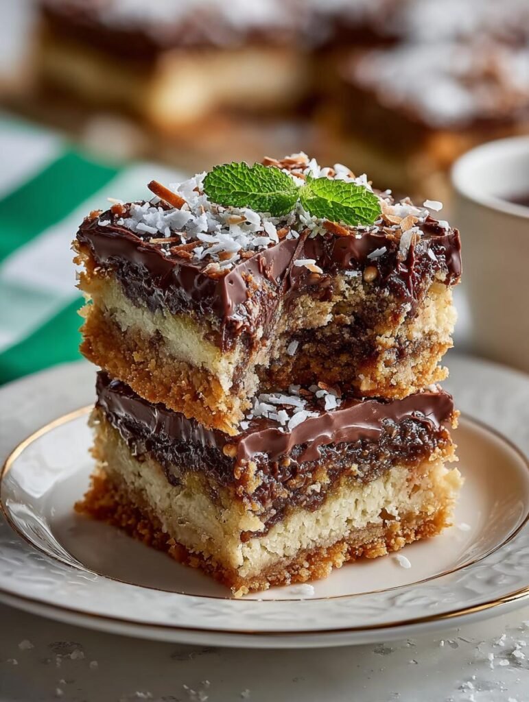 Six Layer Chocolate Coconut