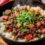 Skillet Bbq Beef Rice