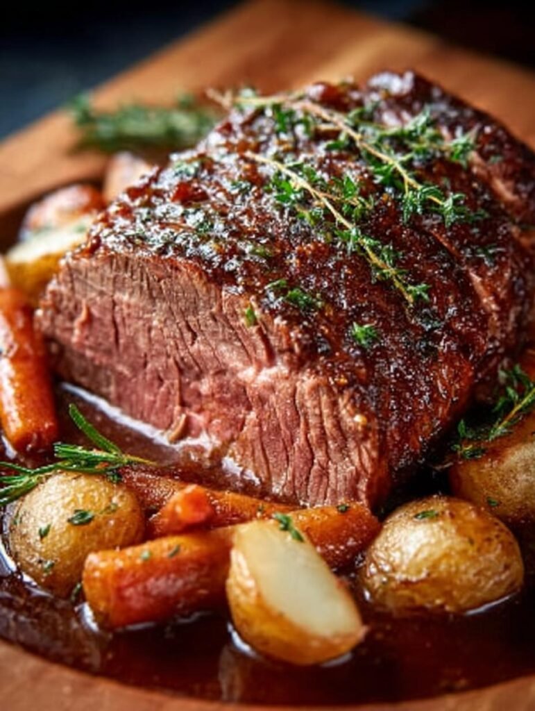 Slow Cooked Sirloin Tip