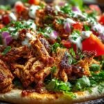 Slow Cooker Chicken Shawarma