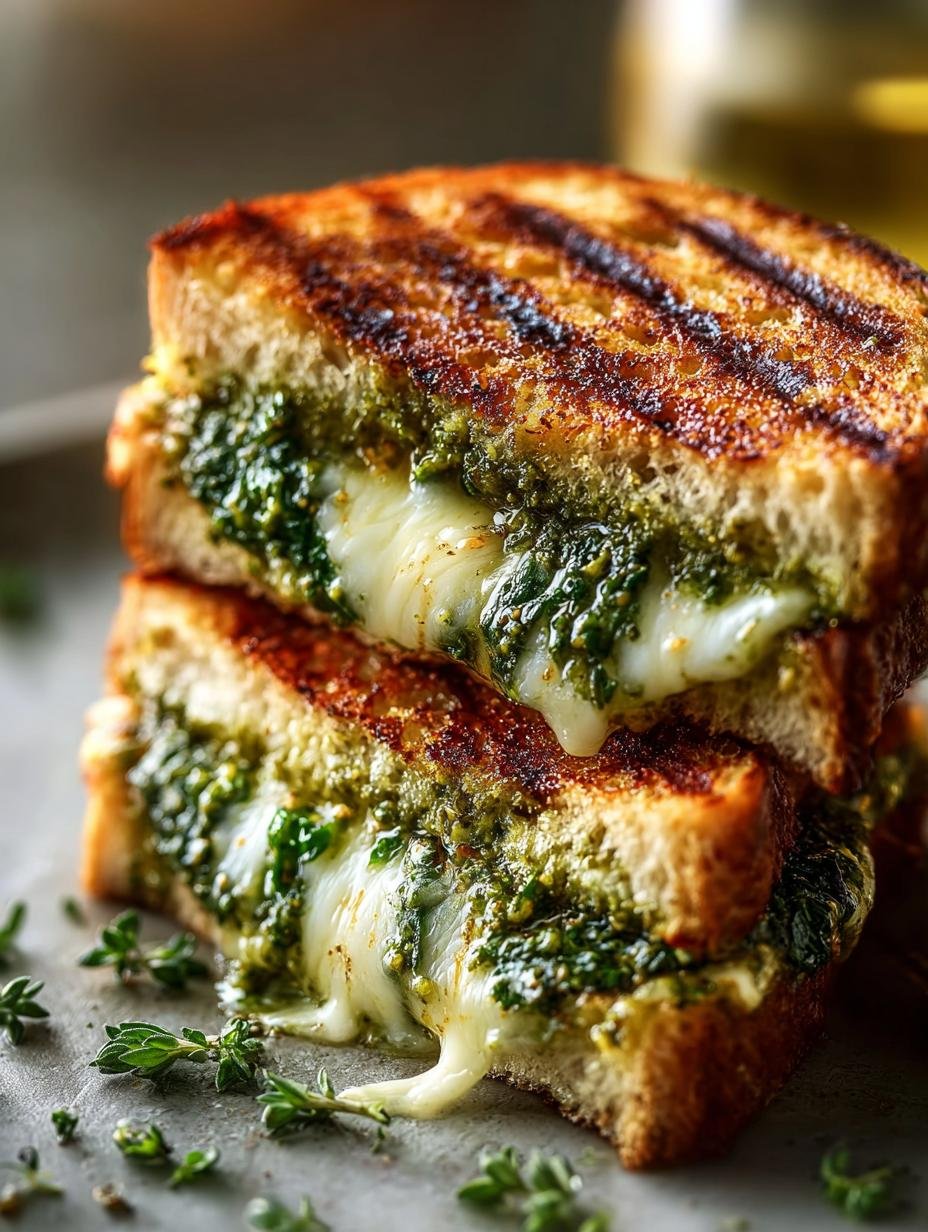 Sourdough Pesto Grilled Cheese: 5 Reasons to Love It - Sourdough Pesto Grilled Cheese - main visual representation