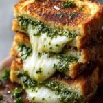 Sourdough Pesto Grilled Cheese