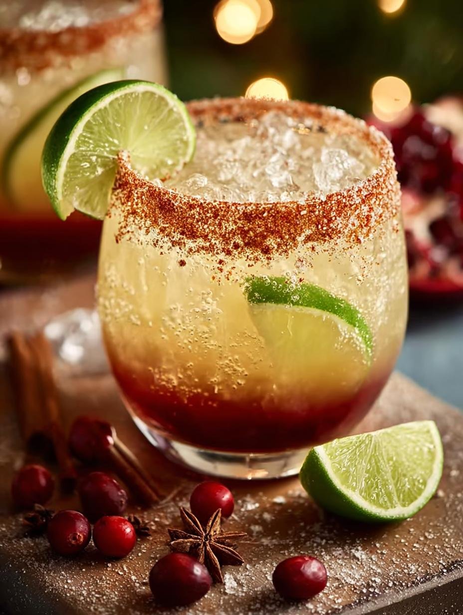 Spiced Christmas Margarita
