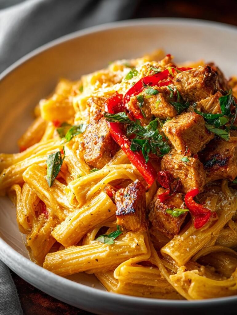 Spicy Cajun Chicken Pasta