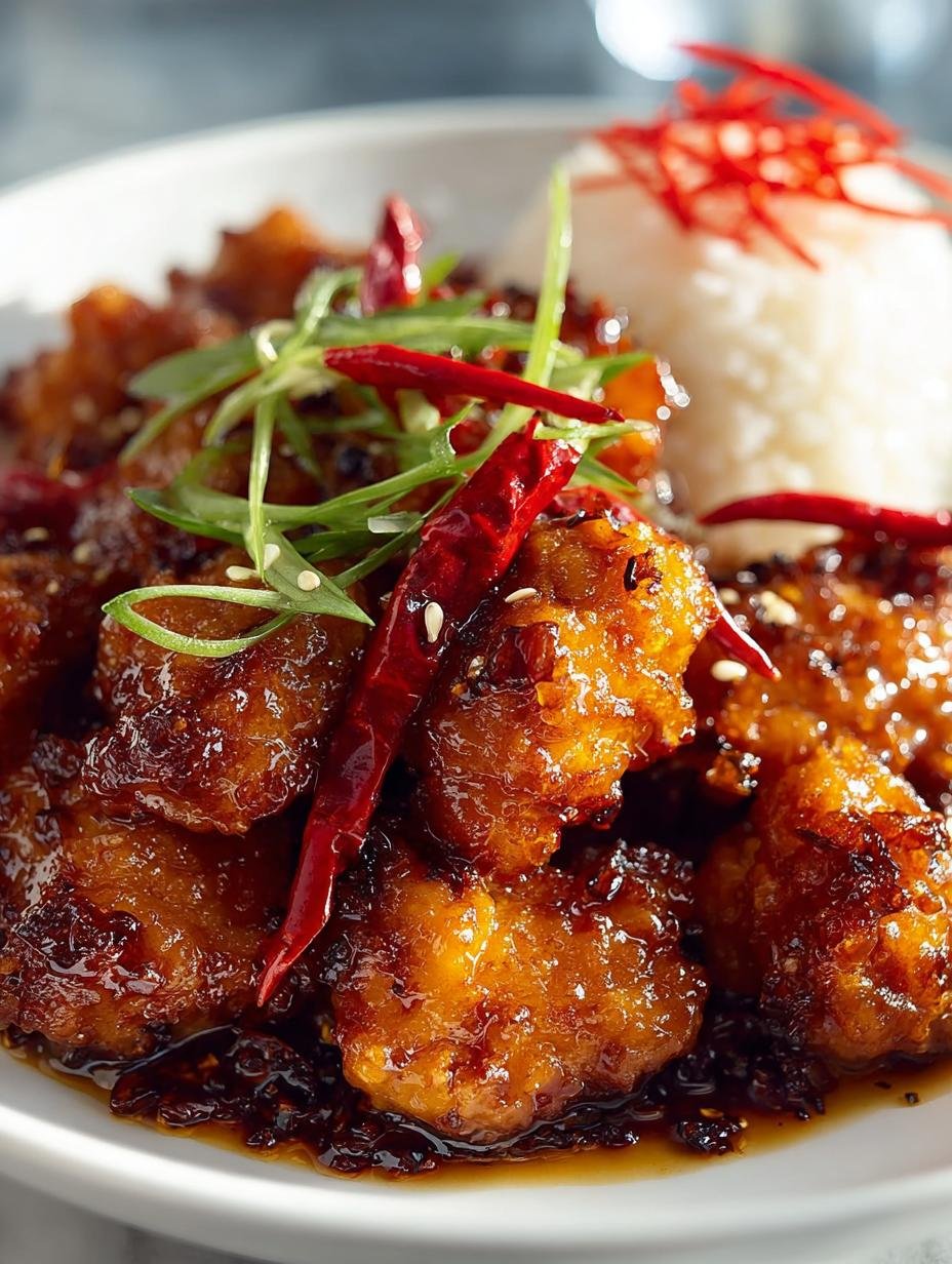 Irresistible Spicy Orange Chicken with a Fiery Twist - Spicy Orange Chicken - additional detail