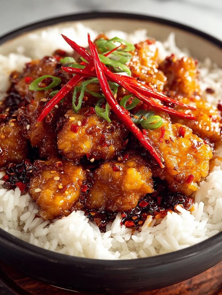 Spicy Orange Chicken