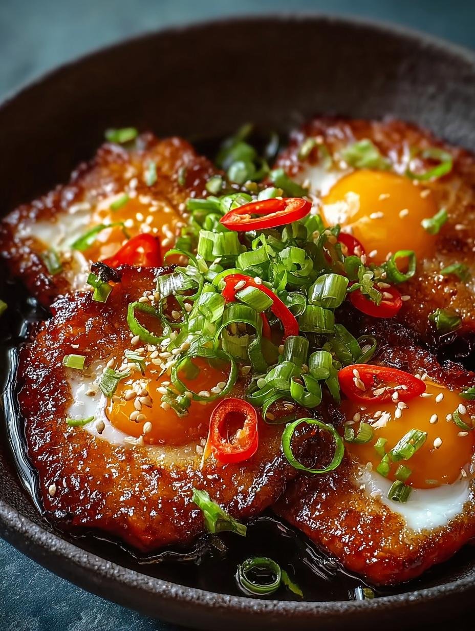 Spicy Sweet Sour Fried Eggs for a Zesty Breakfast Boost - Spicy Sweet Sour Fried - additional detail